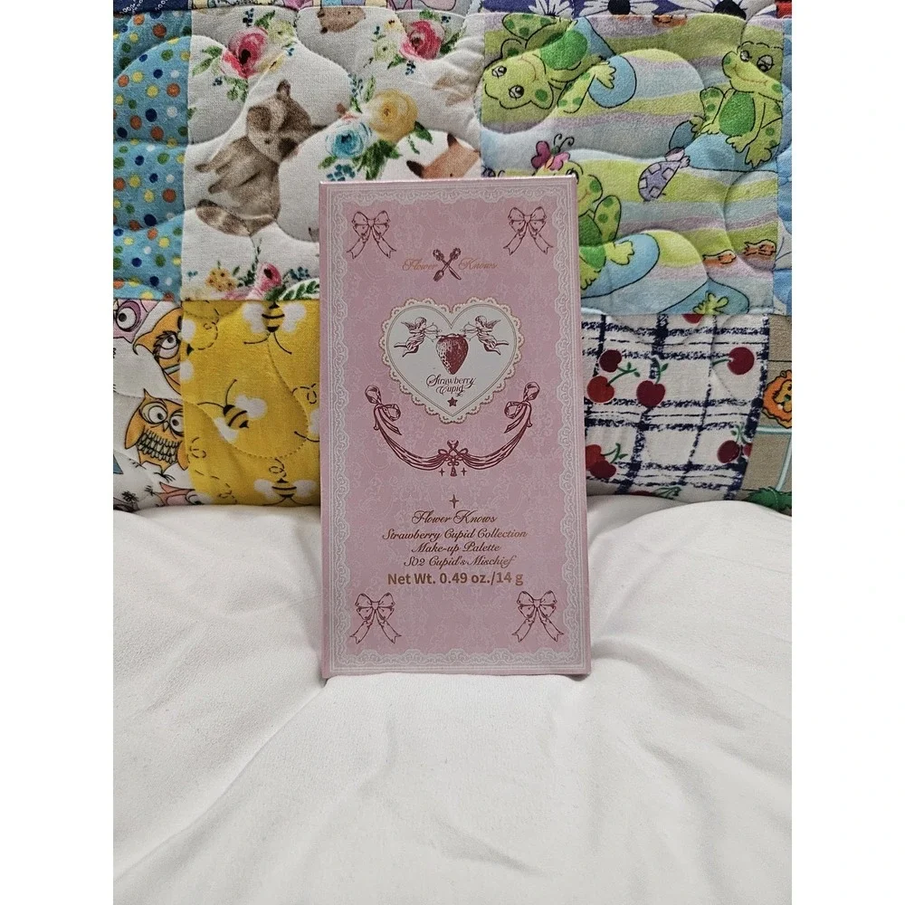 Flower Knows Strawberry Cupid Makeup Palette Cupids Mischief Brand New Sealed